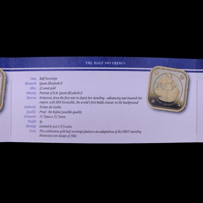 Lot 951 - The 2019 Britannia Four-Sided Gold Sovereign...
