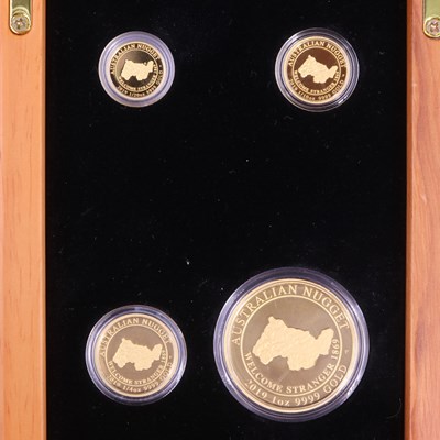 Lot 971 - A Gold Proof Four Coin Set "150th Anniversary...