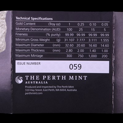 Lot 971 - A Gold Proof Four Coin Set "150th Anniversary...