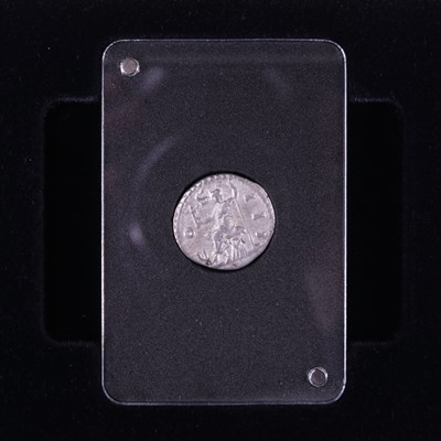 Lot 566 - A collection of Roman silver and bronze...