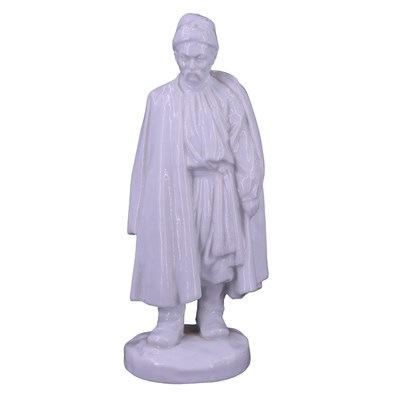 Lot 1352 - A Russian porcelain figure of a Malorussian...