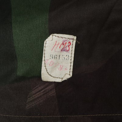 Lot 247 - A Second World War British Army camouflaged...