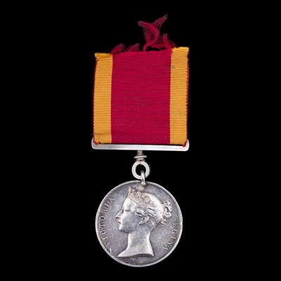 Lot 2 - An 1842 First China War Medal to Lieutenant E...