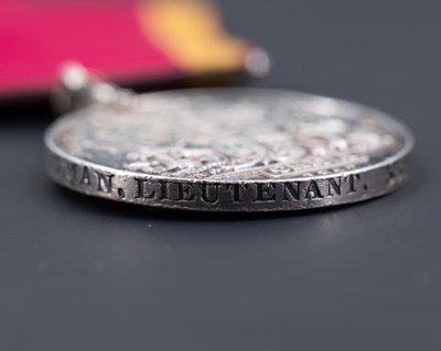 Lot 2 - An 1842 First China War Medal to Lieutenant E...