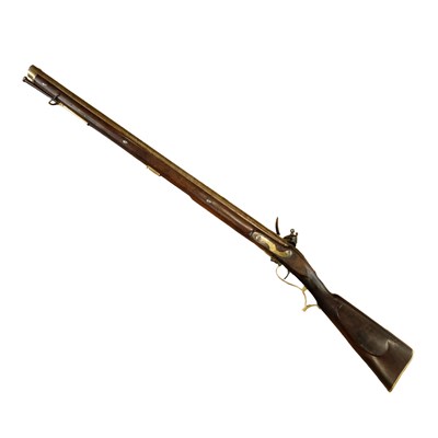 Lot 1310 - A George III volunteer Baker flintlock rifle...