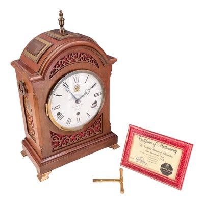 Lot 1750 - A Garrard & Co brass mounted mahogany 350th...