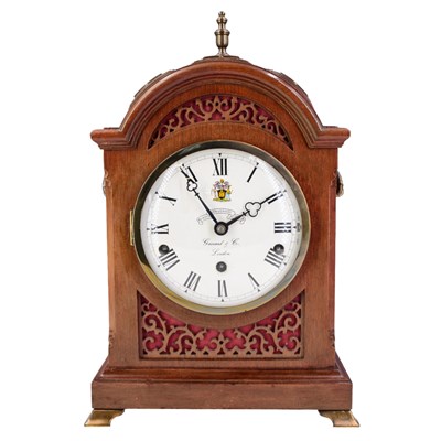 Lot 1750 - A Garrard & Co brass mounted mahogany 350th...