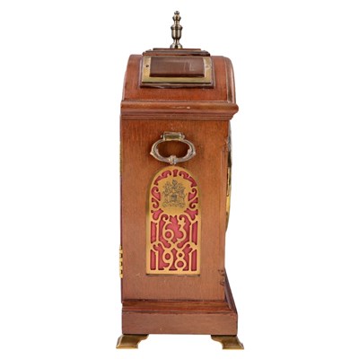 Lot 1750 - A Garrard & Co brass mounted mahogany 350th...
