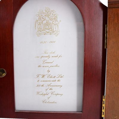 Lot 1750 - A Garrard & Co brass mounted mahogany 350th...
