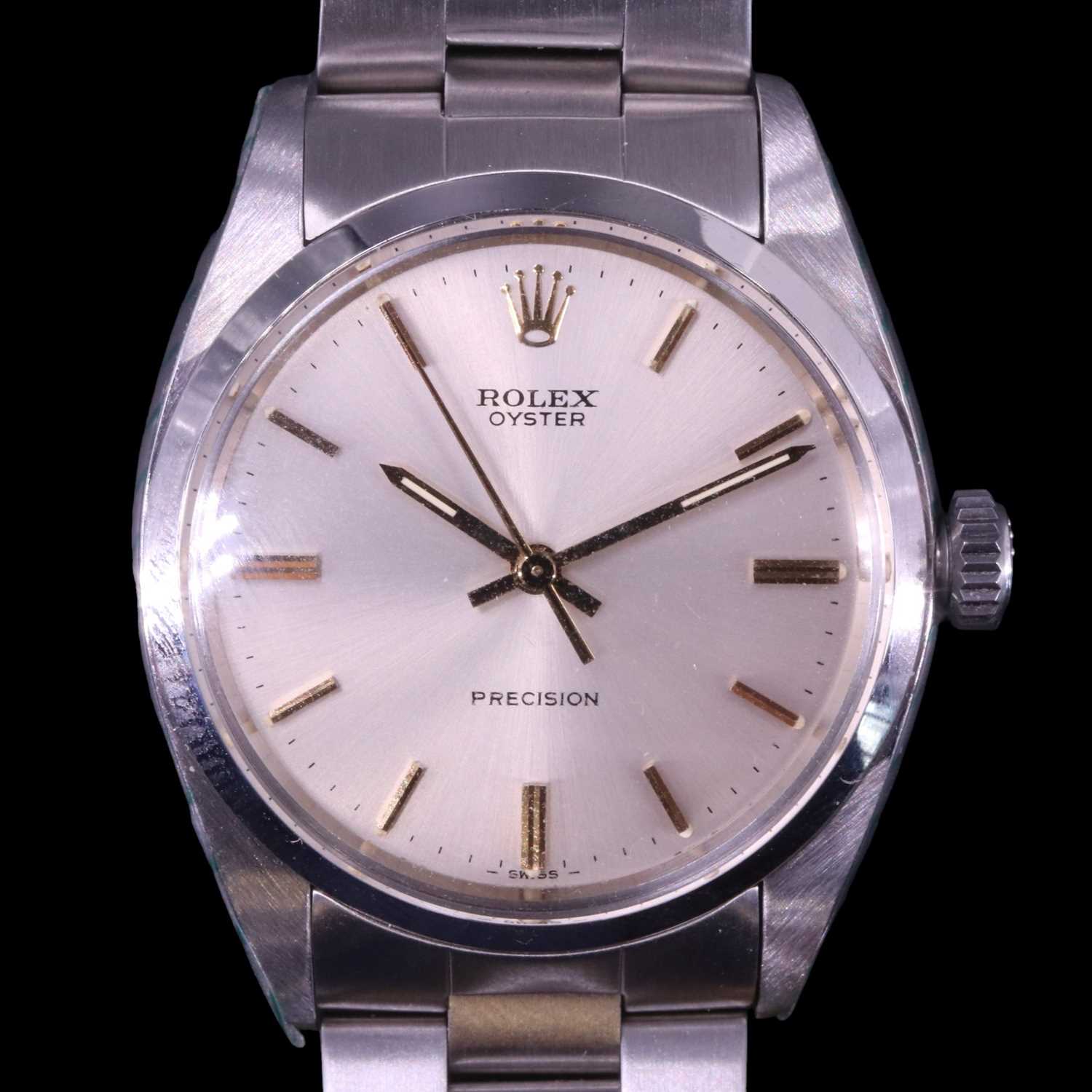 Lot 1701 - A 1950s Rolex Oyster perpetual wristwatch,...