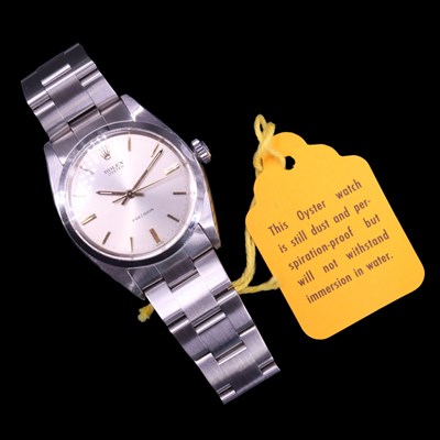 Lot 1701 - A 1950s Rolex Oyster perpetual wristwatch,...
