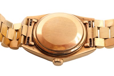 Lot 1128 - A Rolex 18 ct gold Oyster Perpetual Day-Date...