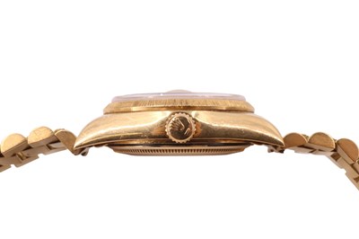 Lot 1128 - A Rolex 18 ct gold Oyster Perpetual Day-Date...