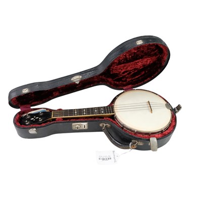 Lot 671 - A George Formby owned "Baby" Gibson UB-2...