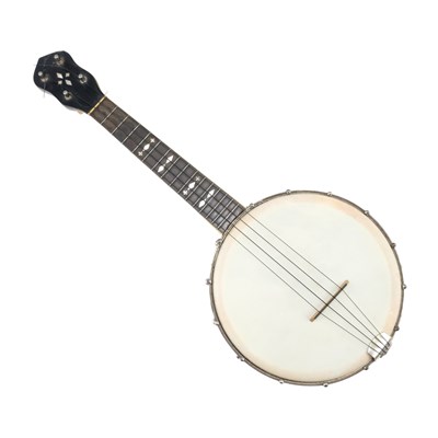 Lot 671 - A George Formby owned "Baby" Gibson UB-2...