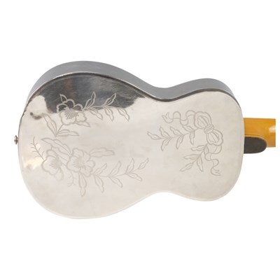 Lot 679 - A George Formby owned National steel resonator...