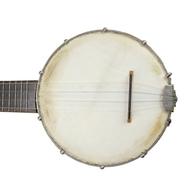Lot 680 - A George Formby owned "The Gibson" UB-1 banjo...