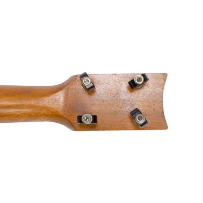 Lot 682 - A George Formby owned La Foley ukulele, the...
