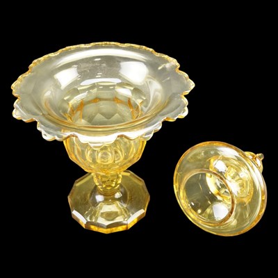 Lot 899 - A large 19th Century Bohemian style facet cut...