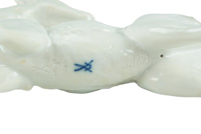 Lot 1539 - A Meissen Weifs blanc-de-chine porcelain...