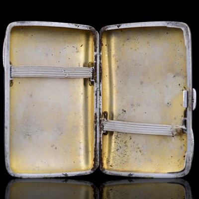 Lot 1001 - A Belle Epoque Austrian enamelled silver...