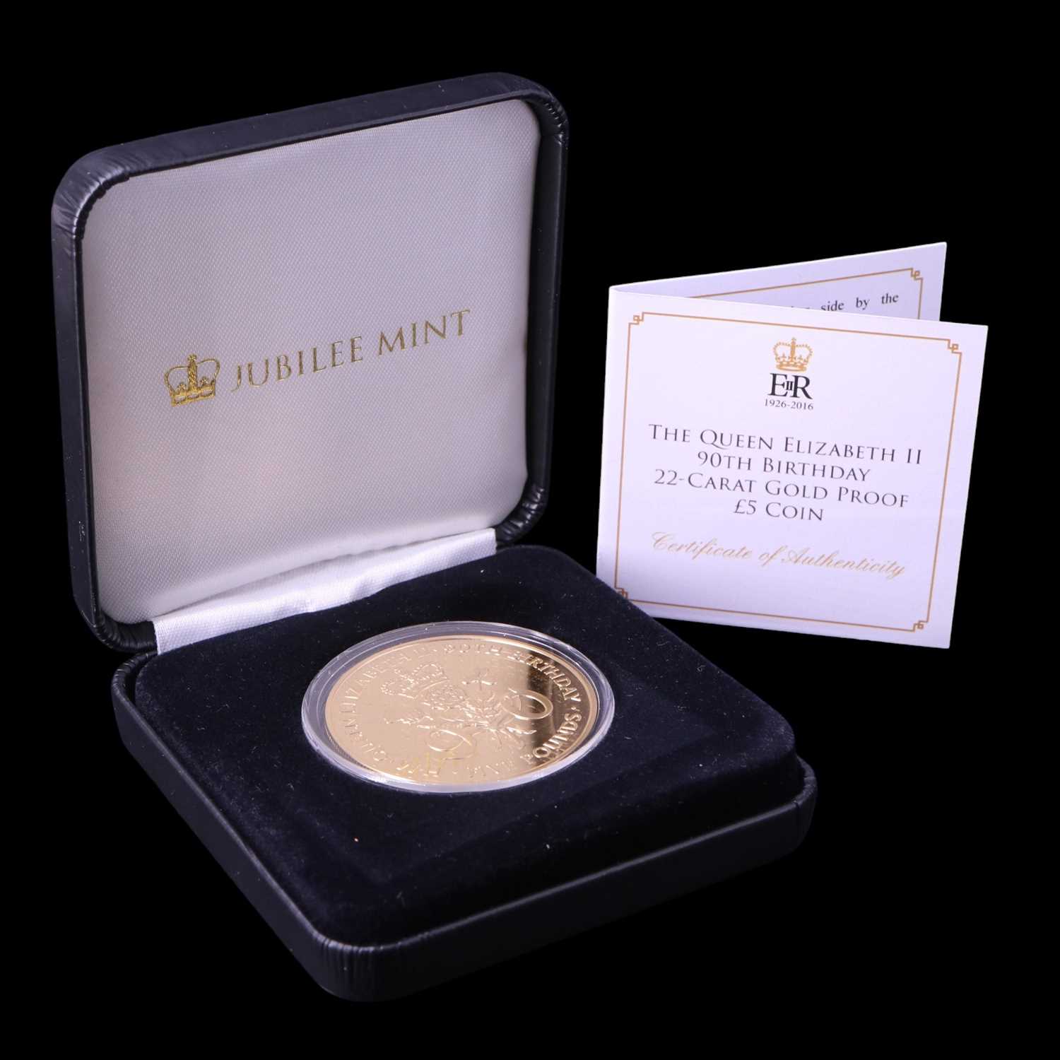 Lot 1043 - The Queen Elizabeth II 90th Birthday 22-Carat...