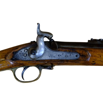 Lot 252 - A British Army Tower 1853 Pattern Enfield...