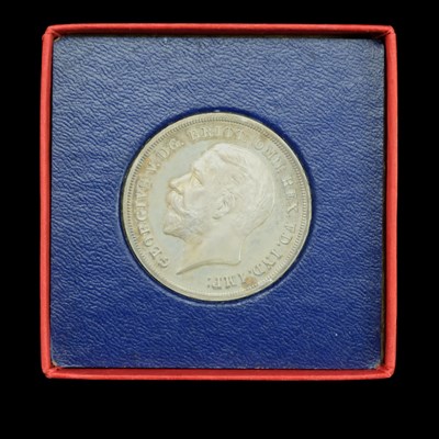 Lot 367 - Three cased 1935 silver crown coins