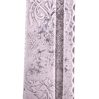 Lot 949 - A Victorian Scottish Rifles piper's dirk by...
