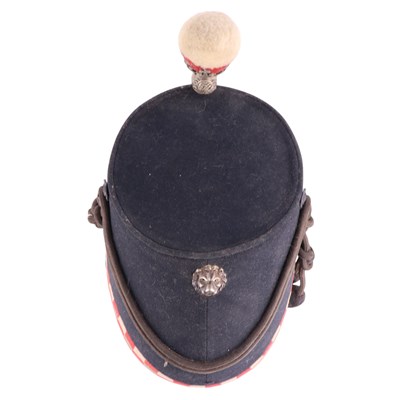 Lot 933 - A Victorian 1st Royal Lanark Militia shako