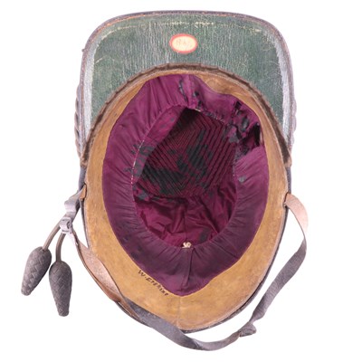 Lot 933 - A Victorian 1st Royal Lanark Militia shako
