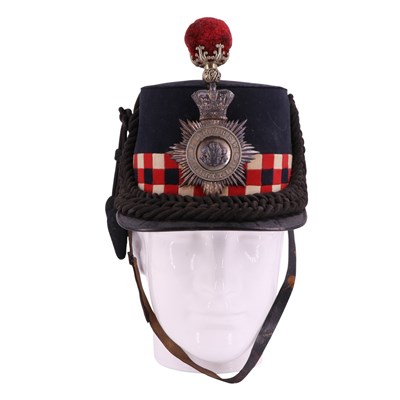 Lot 934 - A Victorian Renfrew Militia shako