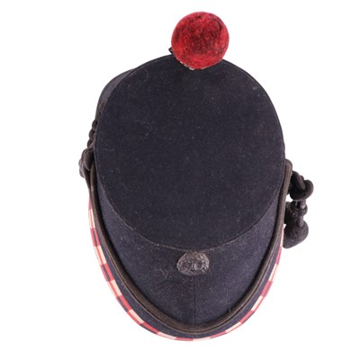Lot 934 - A Victorian Renfrew Militia shako