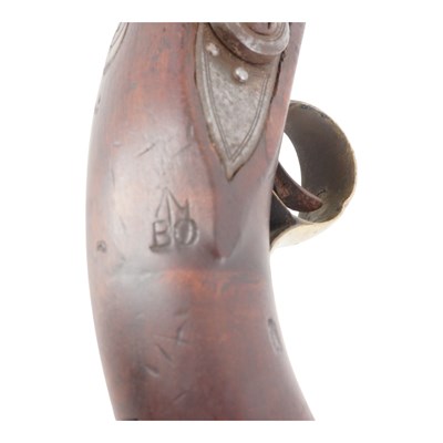 Lot 1512 - A William IV flintlock Sea Service pistol