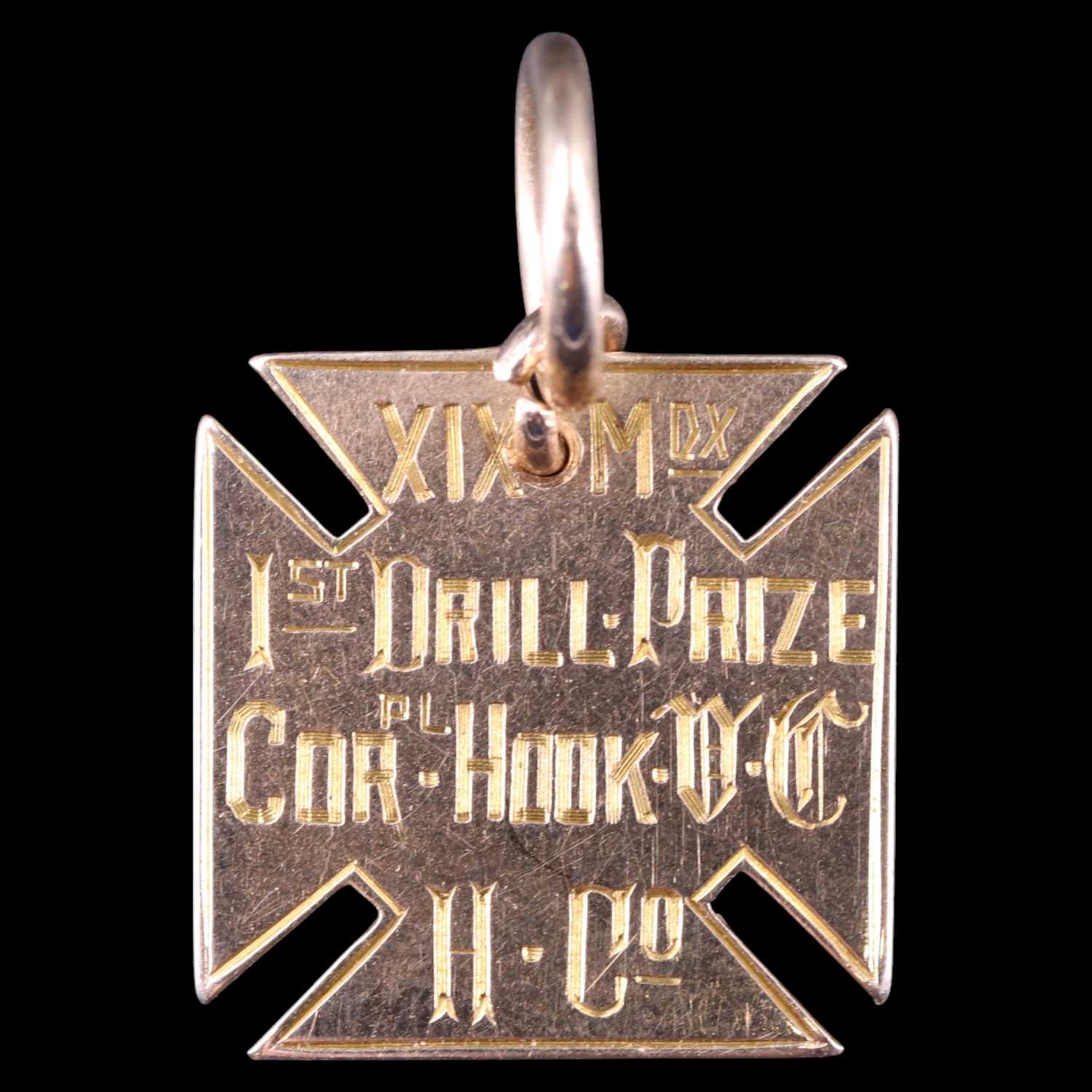 Lot 1009 - Alfred Henry "Harry" Hook VC (1850 – 1905),...