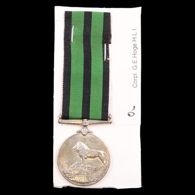 Lot 88 - An Ashanti medal to Cpl G E Hoole, Highland...