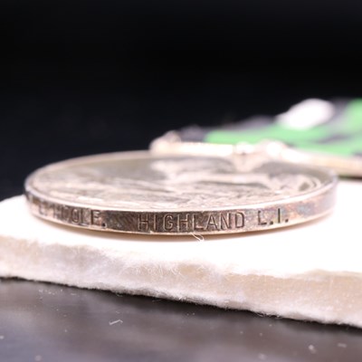 Lot 88 - An Ashanti medal to Cpl G E Hoole, Highland...