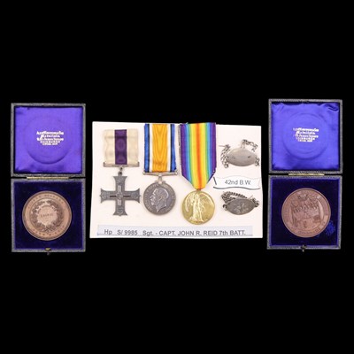 Lot 143 - A Military Cross, British War and Victory...
