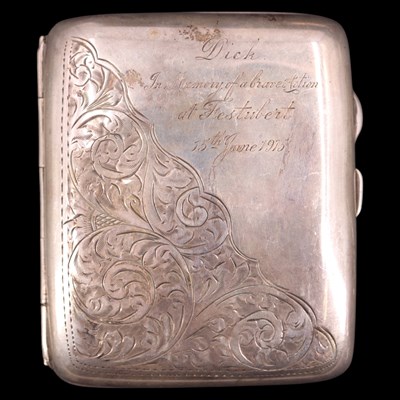 Lot 163 - A Great War Gallantry group comprising,...