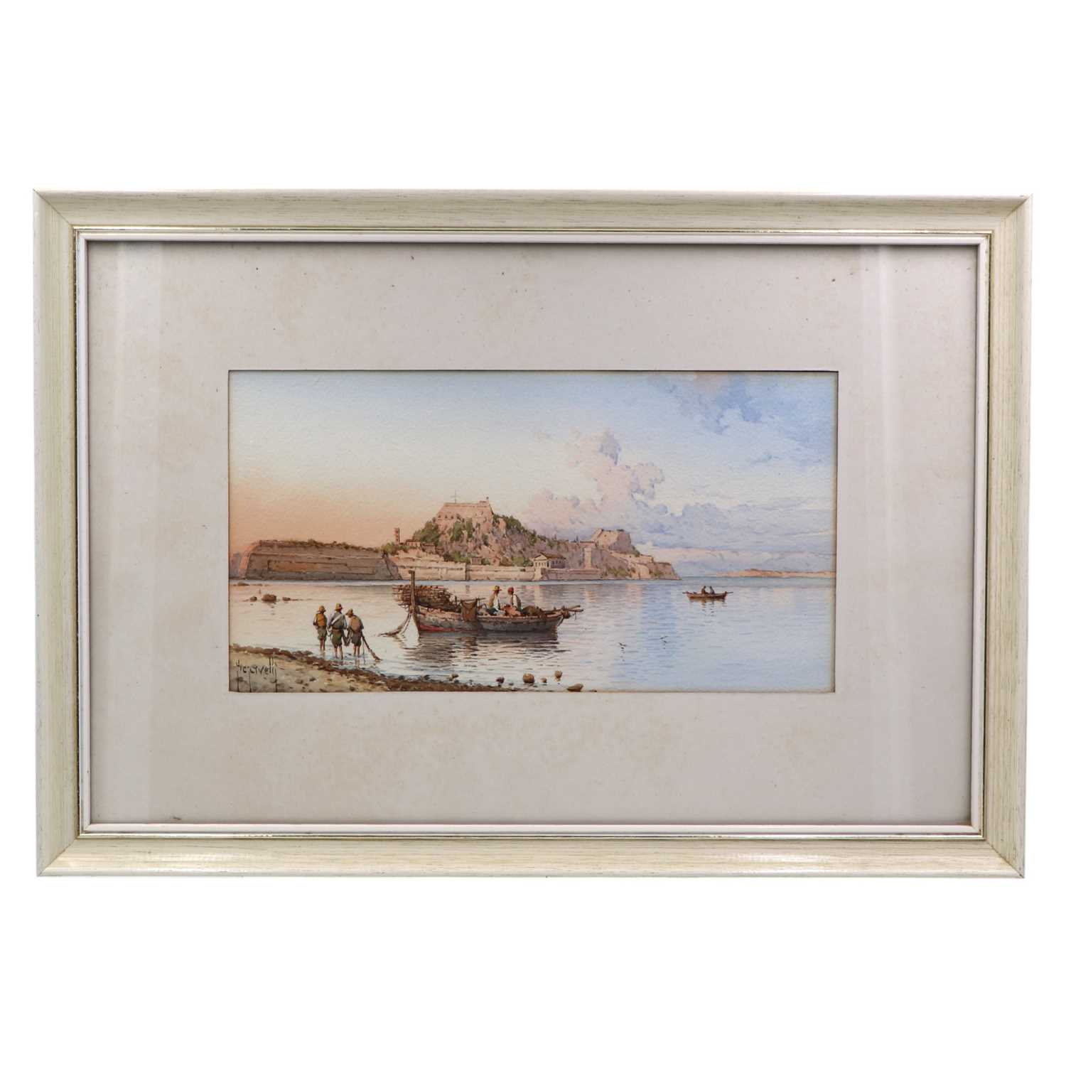 Lot 1262 - Spyridon Scarvelli (Greek, 1862 - 1942) A warm...