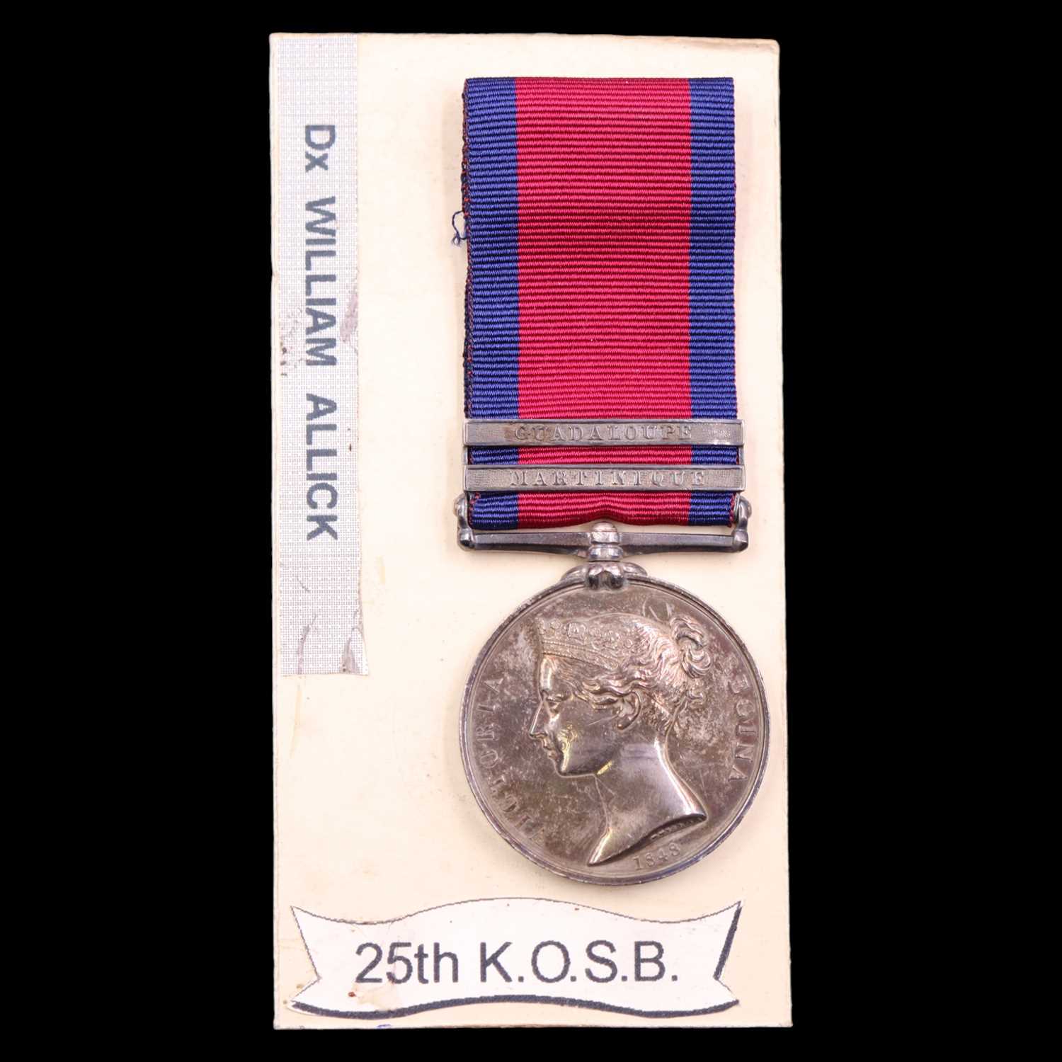 Lot 169 - A Military General Service medal with...