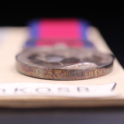 Lot 169 - A Military General Service medal with...