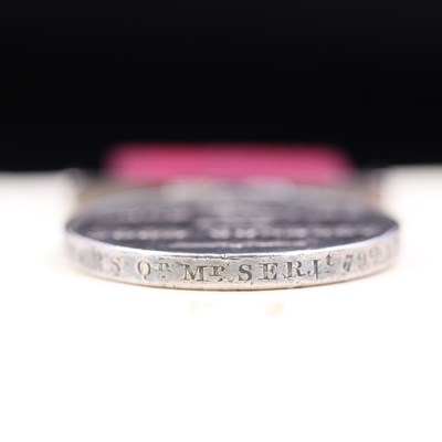 Lot 183 - A Waterloo medal, Military General Service...