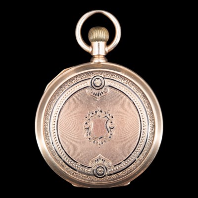 Lot 1230 - A late 19th Century Elgin National Watch Co...