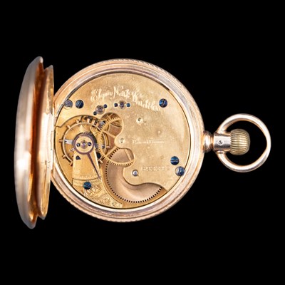 Lot 1230 - A late 19th Century Elgin National Watch Co...