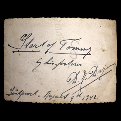 Lot 195 - A PDSA Dickin medal awarded to the homing...