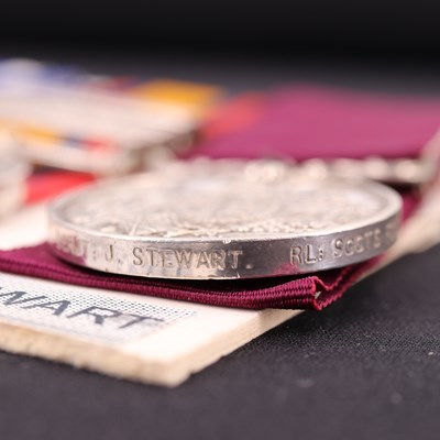Lot 87 - An Egypt medal with two clasps, a Queen's...