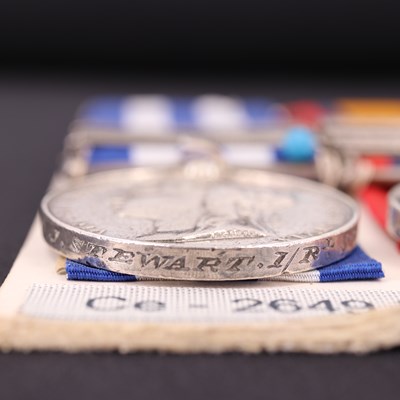 Lot 87 - An Egypt medal with two clasps, a Queen's...