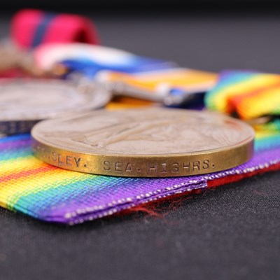 Lot 125 - A Distinguished Conduct Medal, 1914-15 Star,...