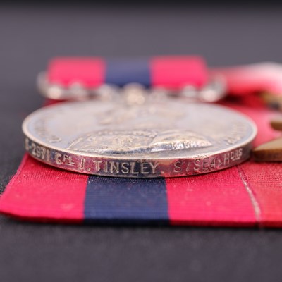Lot 125 - A Distinguished Conduct Medal, 1914-15 Star,...